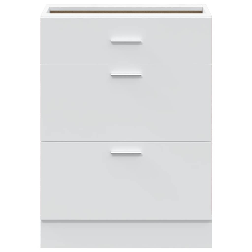 Unterschrank Lyon Weiß 60x46x81,5 cm Holzwerkstoff