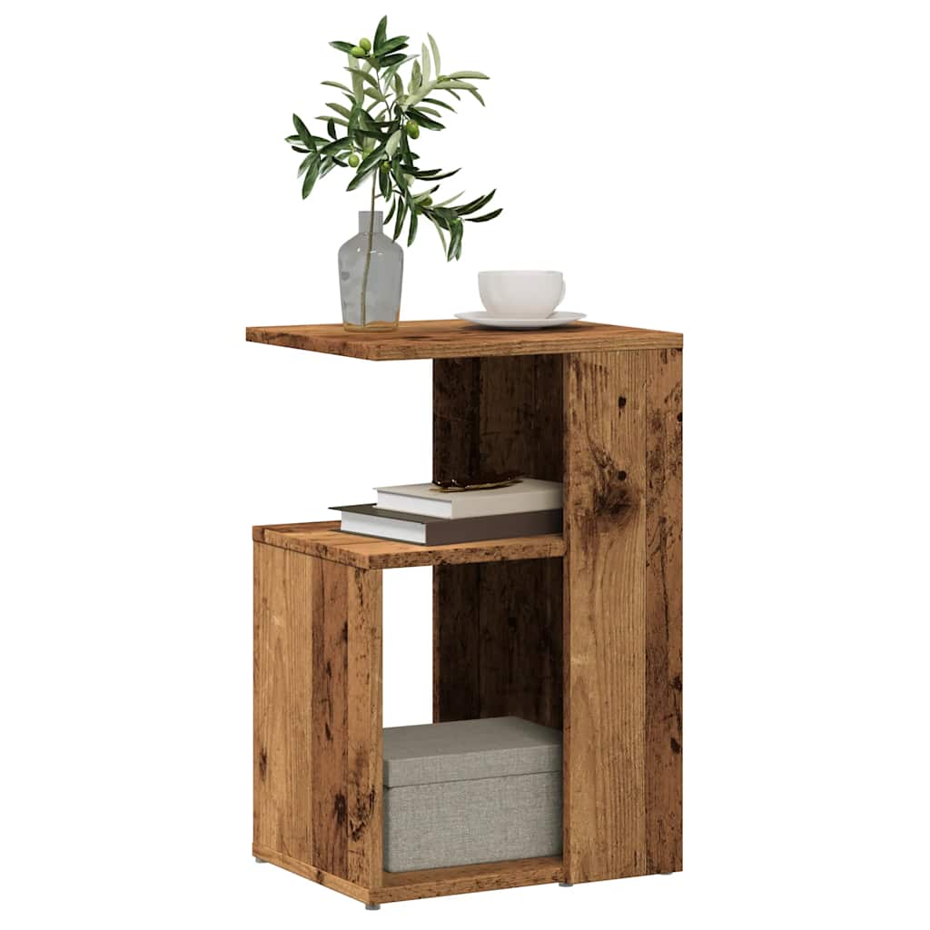 Beistelltisch Weiß 36x30x56 cm Holzwerkstoff
