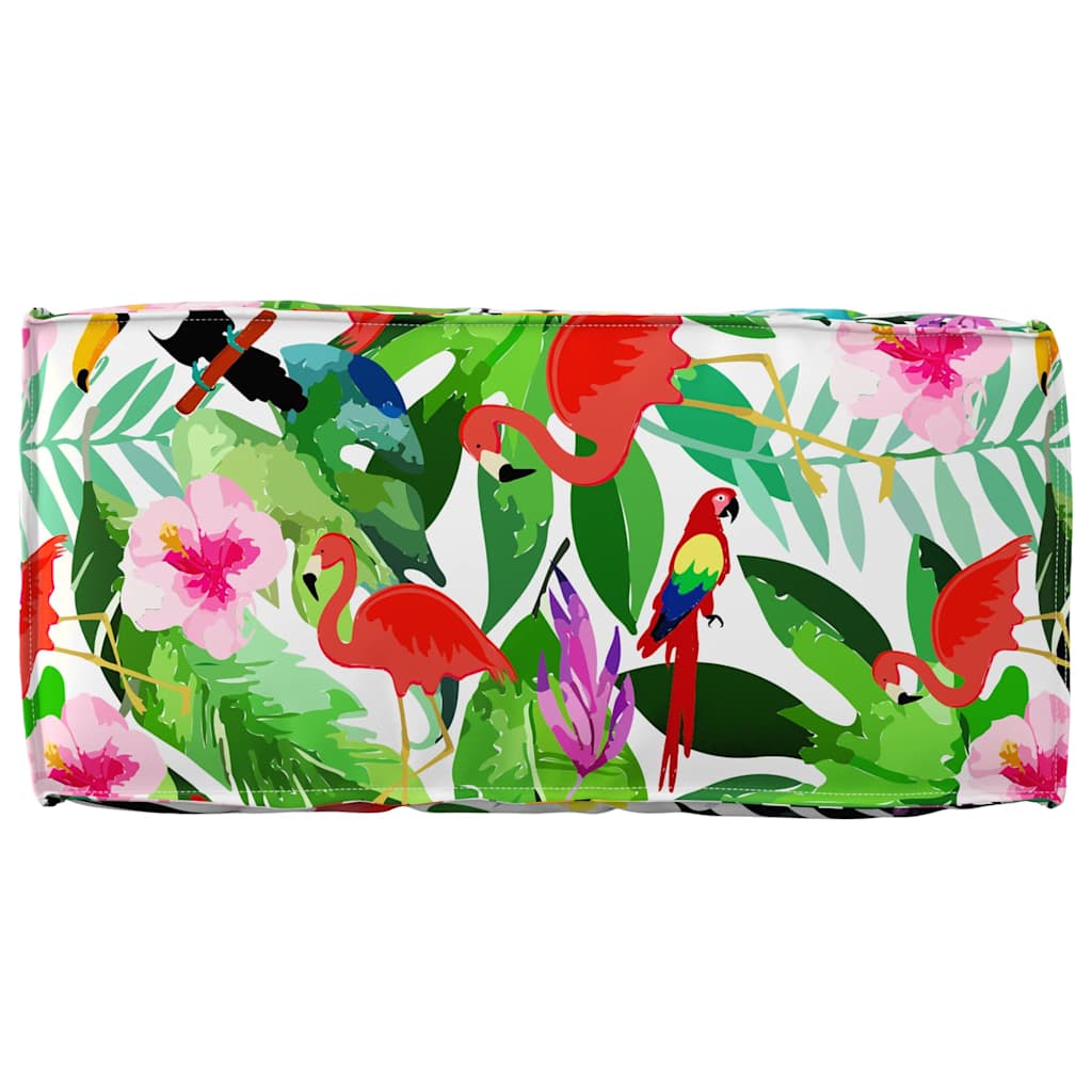 Kissen Anthrazit 80 x 40 x 12 cm Oxford-Stoff