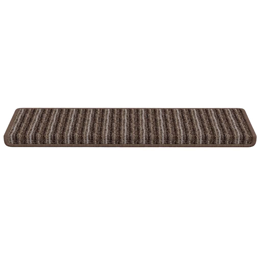Selbstklebende Treppenschoner 15 pcs Anthrazit 65 x 21 x 4 cm