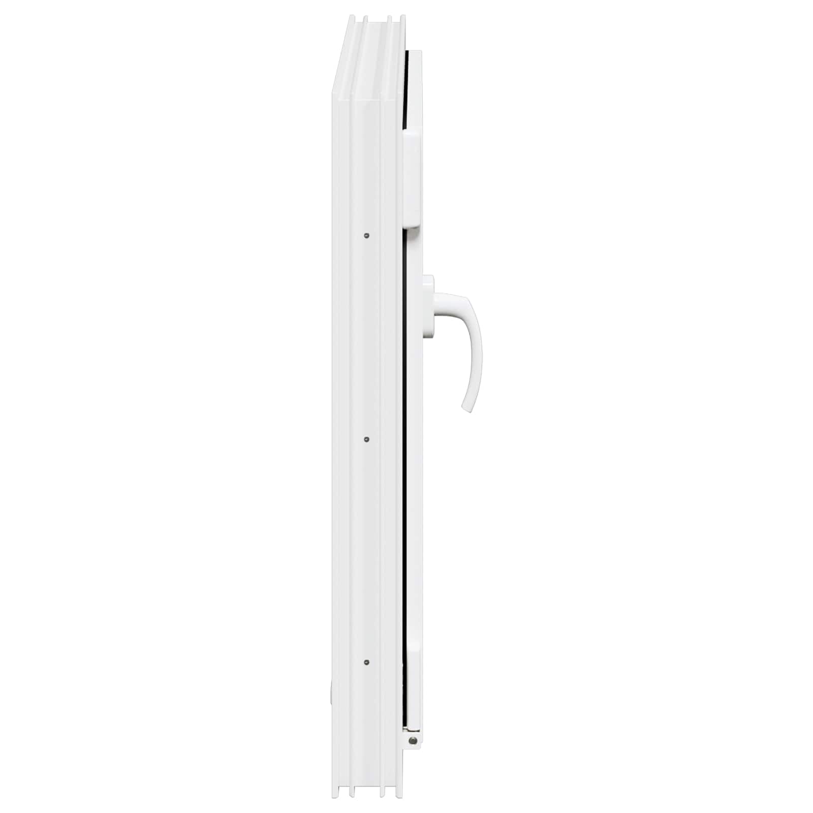 Kellerfenster RISOR 50 x 50 cm PVC und Glas Weiß