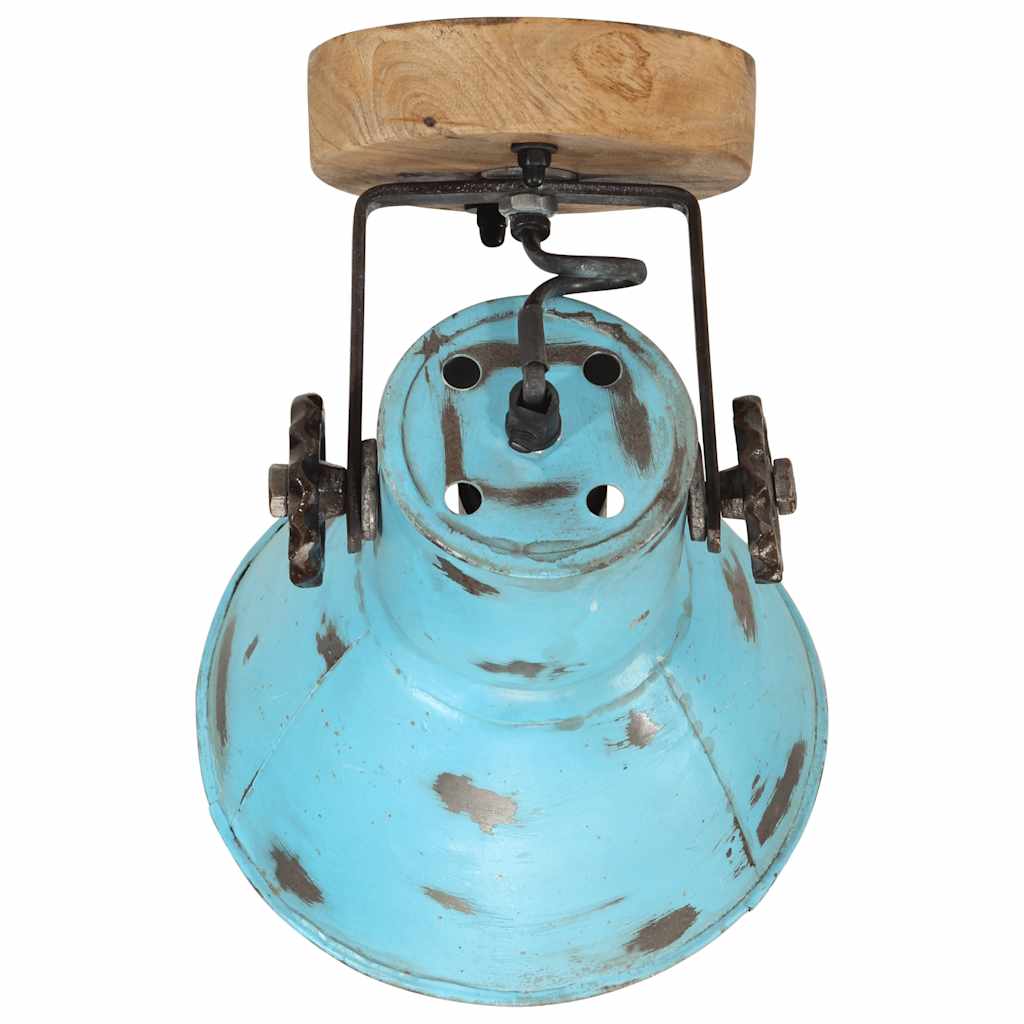 Wandlampe Industriestil Silbern 45x25 cm E27