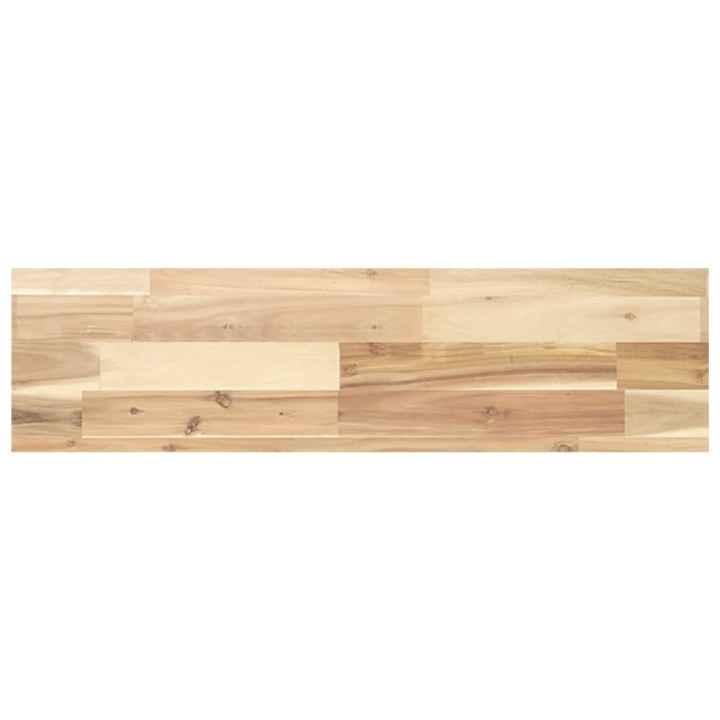 Tischplatte 40x20x2 cm Rechteckig Massivholz Akazie