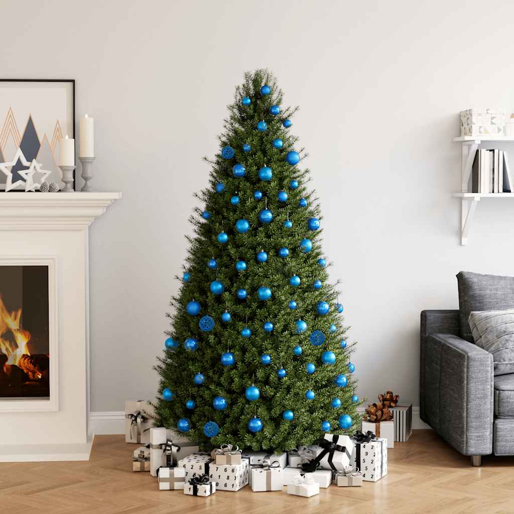 100-tlg. Weihnachtskugel-Set Weiß
