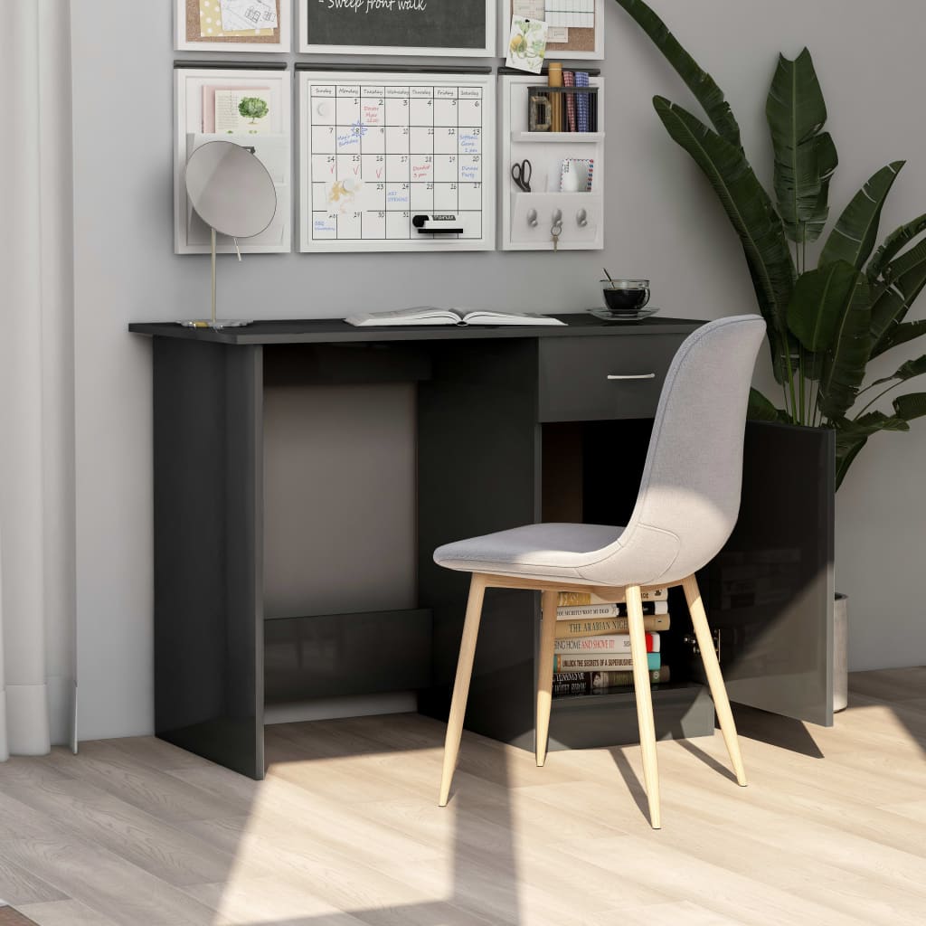 Schreibtisch Weiß 100×50×76 cm Holzwerkstoff