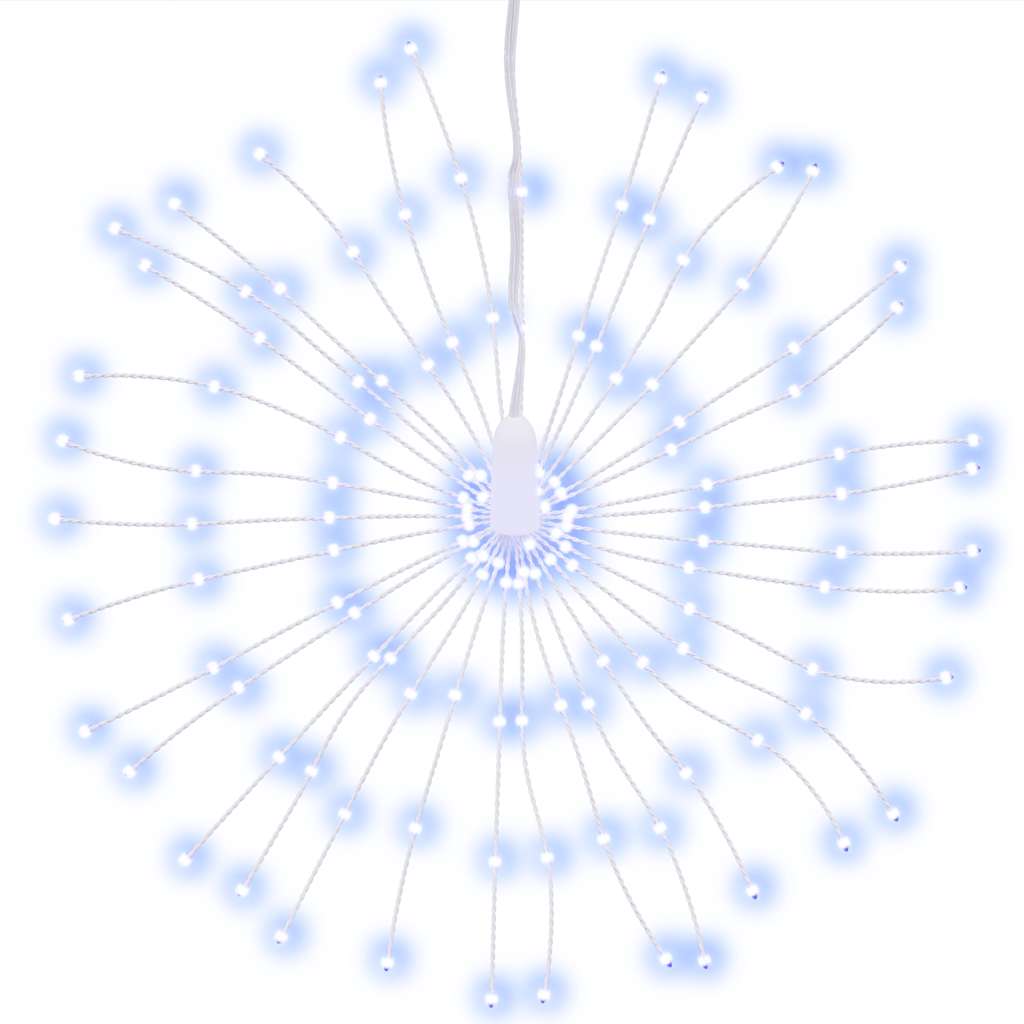 Weihnachtsbeleuchtung Feuerwerk 140 LEDs Warmweiß 17 cm