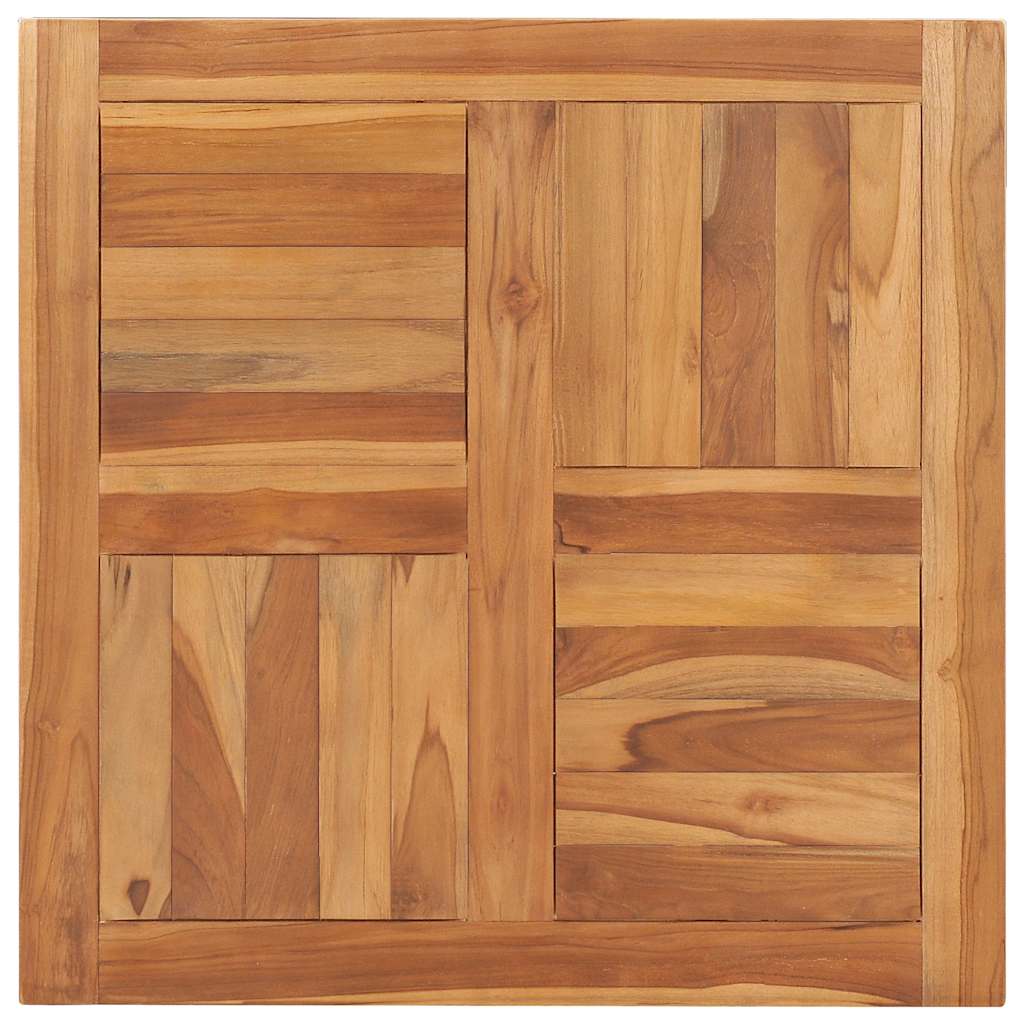 Tischplatte Massivholz Teak Rund 2,5 cm 40 cm