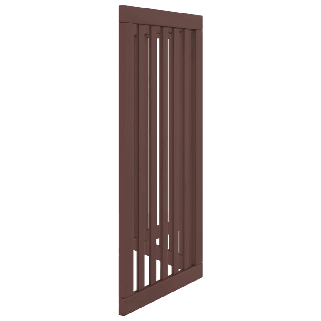 Hundegitter Faltbar 3 Paneele 150 cm Pappelholz