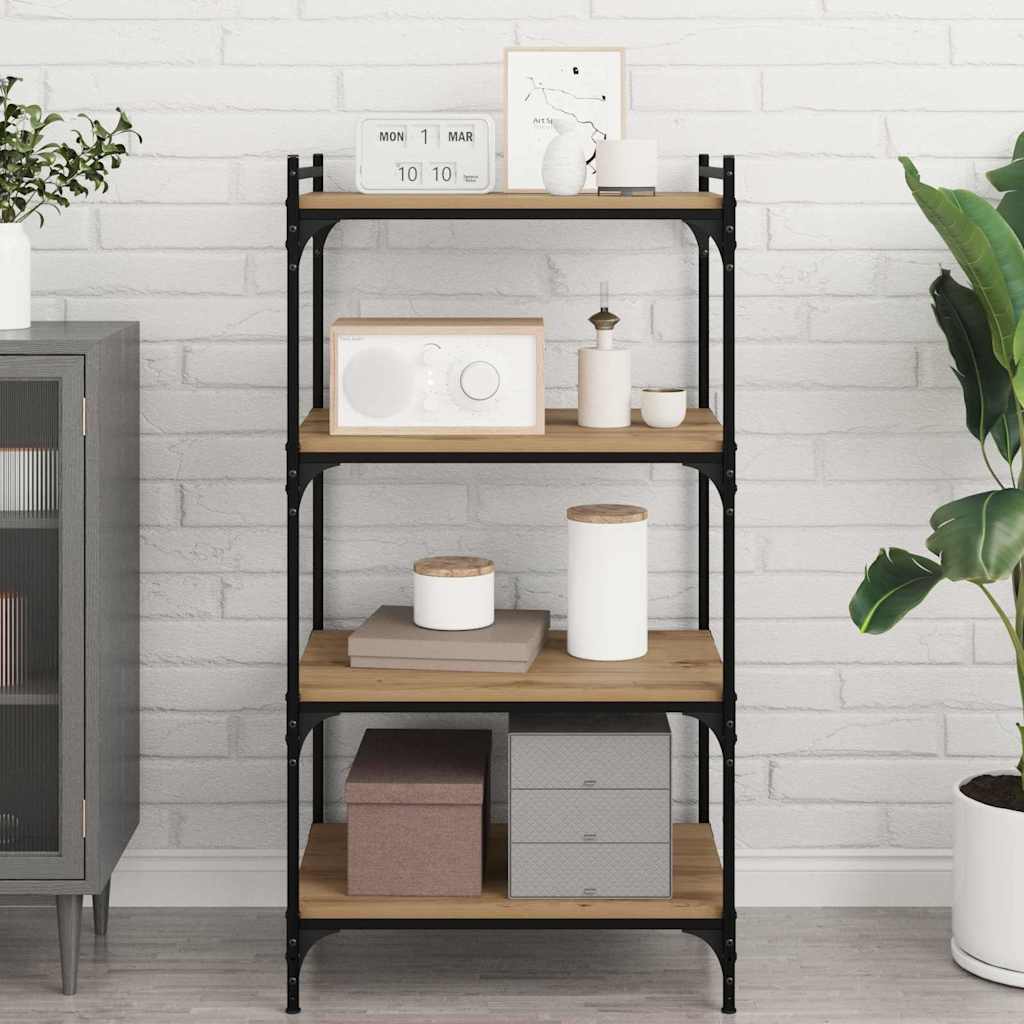 Bücherregal-Bretter 4 Stk. Weiß 40x10x1,5 cm Holzwerkstoff