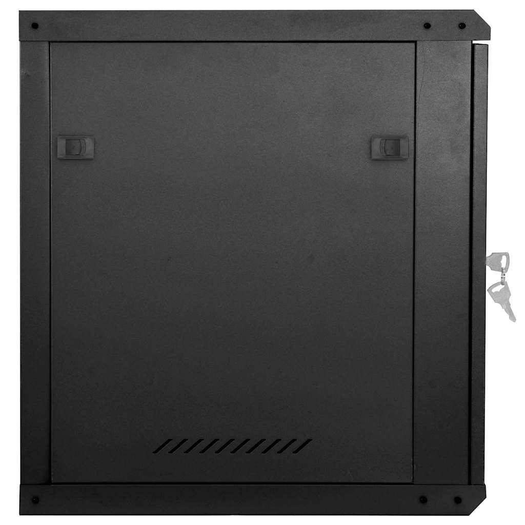 Netzwerkschrank mit Speicher Grau 60 x 45 x 28 cm Stahl