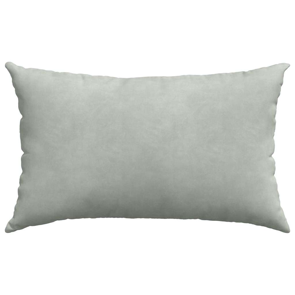 Sofakissen 2 Stück Blau 50 x 30 cm Cordstoff