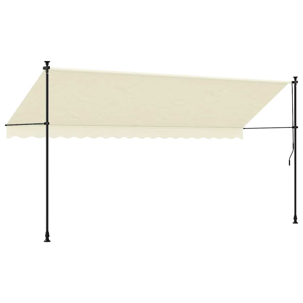 Einziehbare Markise Handbetrieben 150 cm Anthrazit