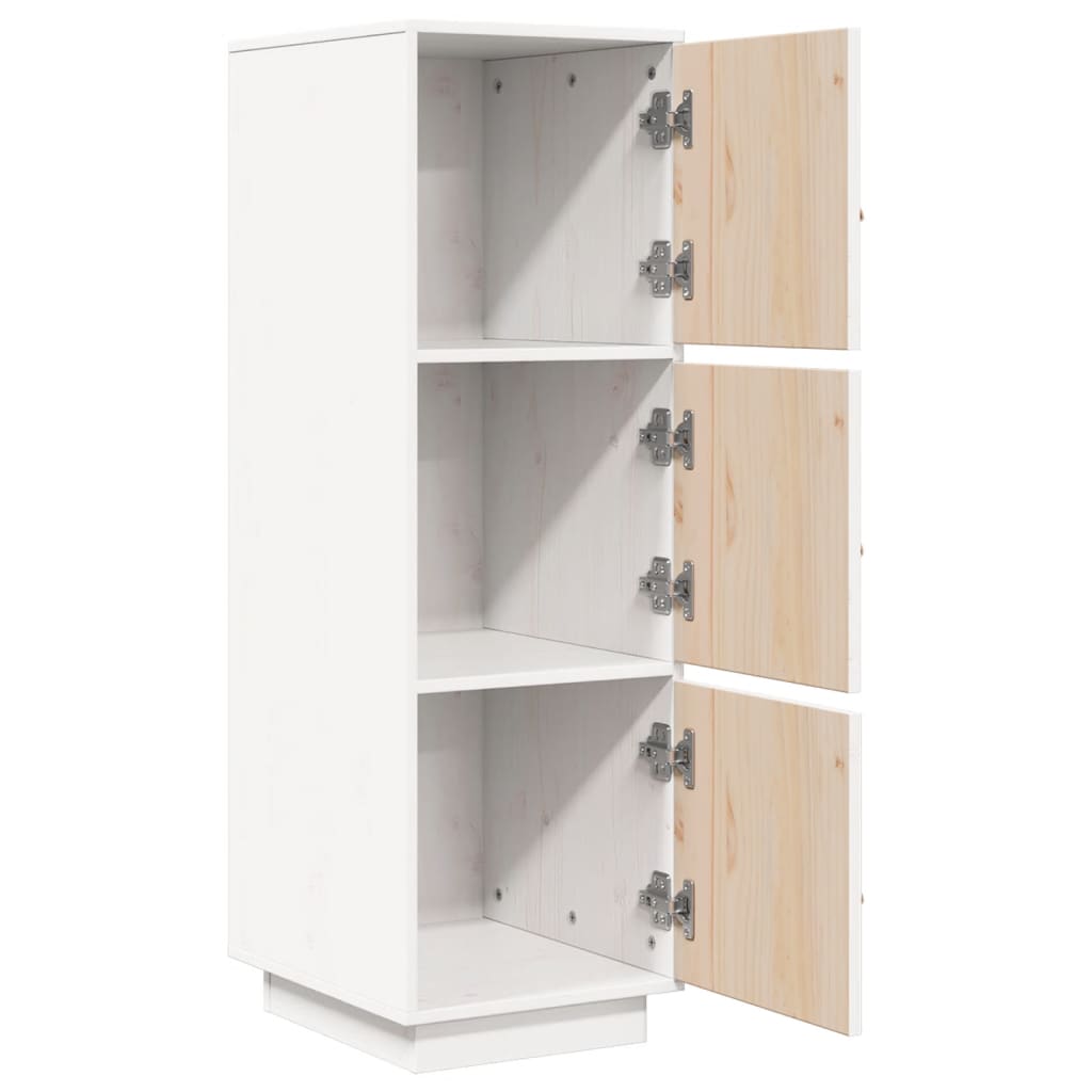 Highboard 34x40x108,5 cm Massivholz Kiefer