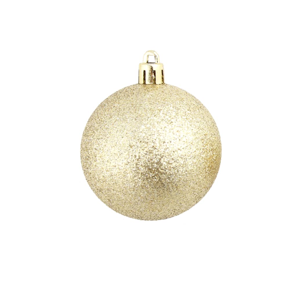 100-tlg. Weihnachtskugel-Set Weiß