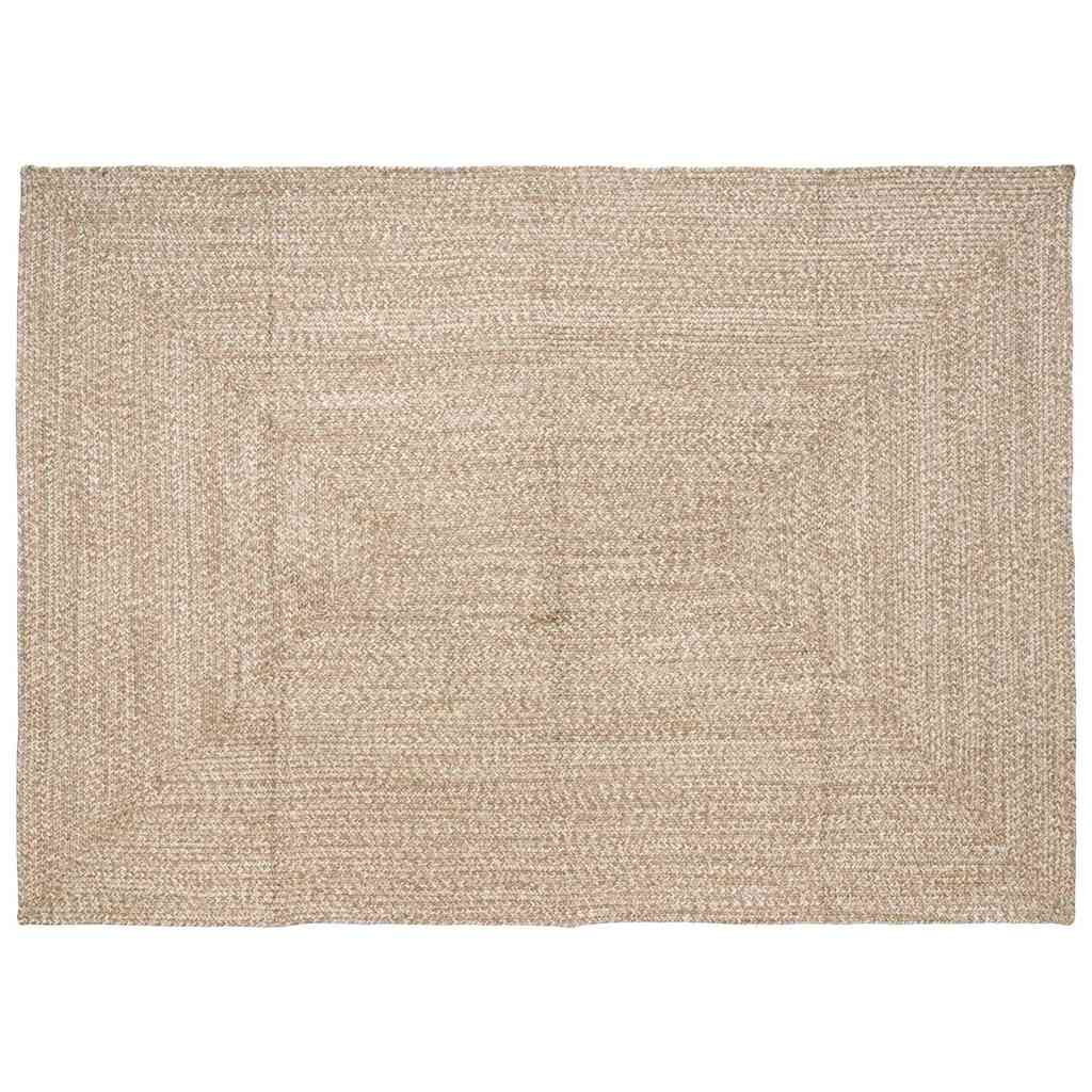 Bereichsteppiche Natürlich und Weiß 60 x 110 cm Jute
