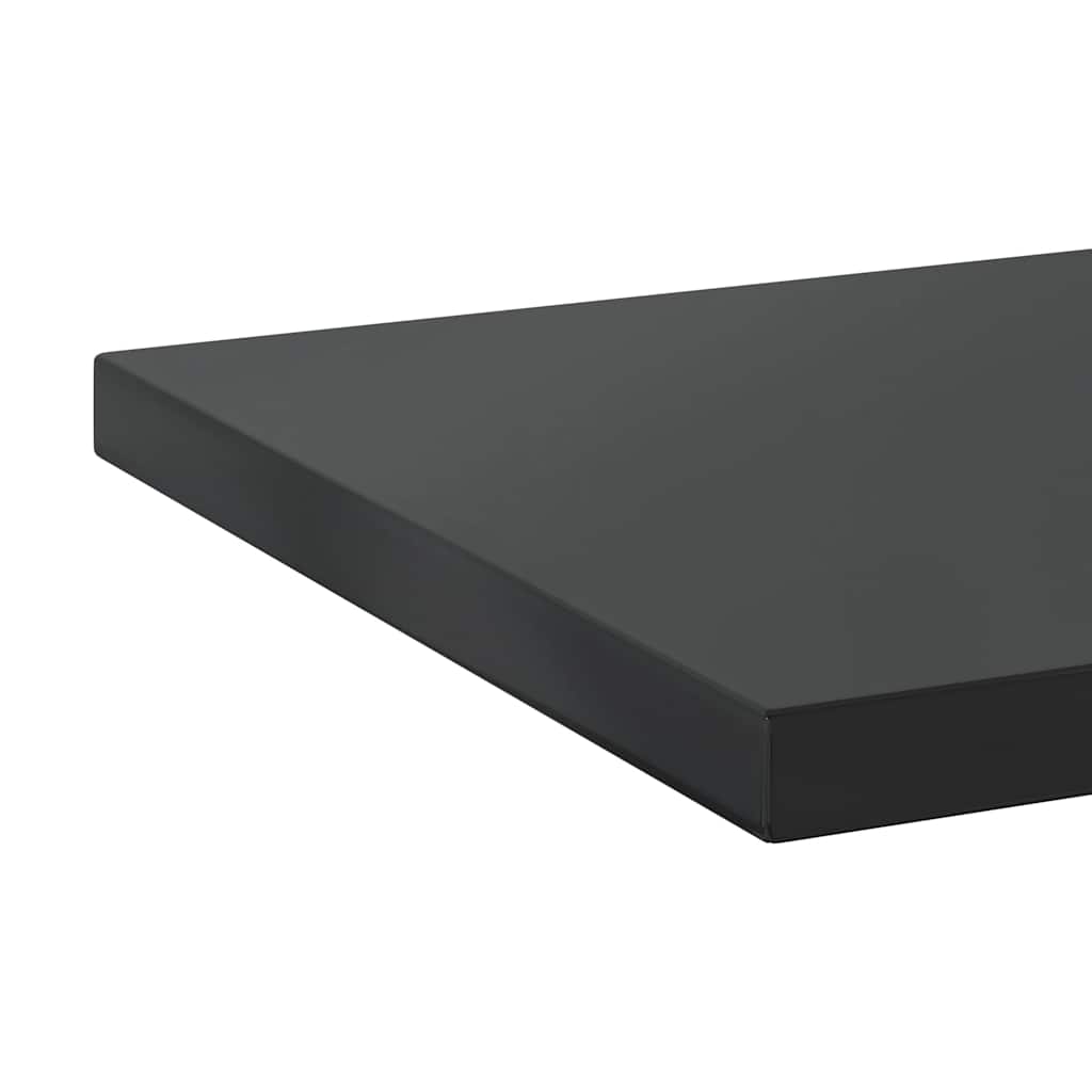 Wandregale 2 Stk. 100x40 cm Silbern Edelstahl