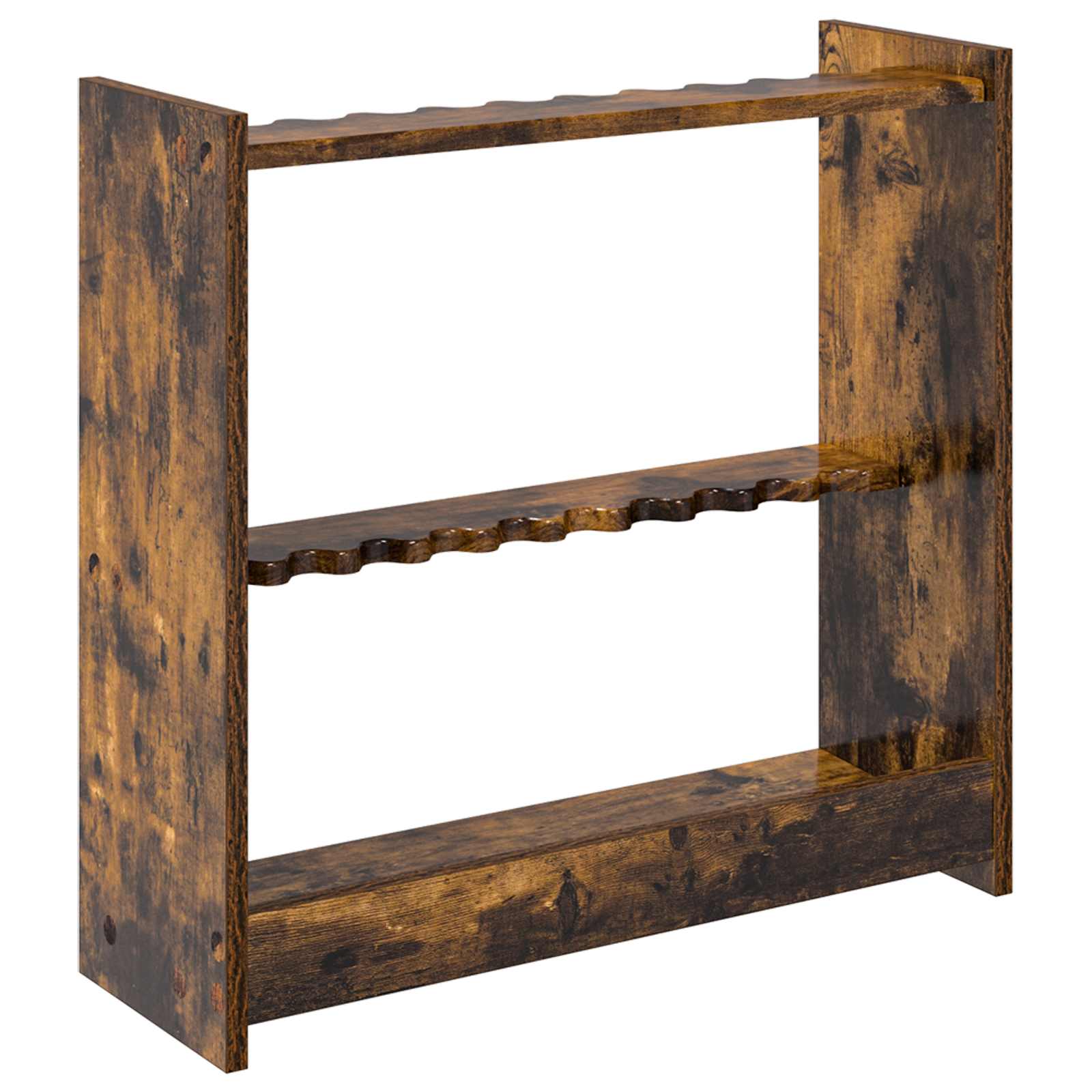 Billardqueue-Ständer Holzwerkstoff 60 x 20 x 57 cm Weiß