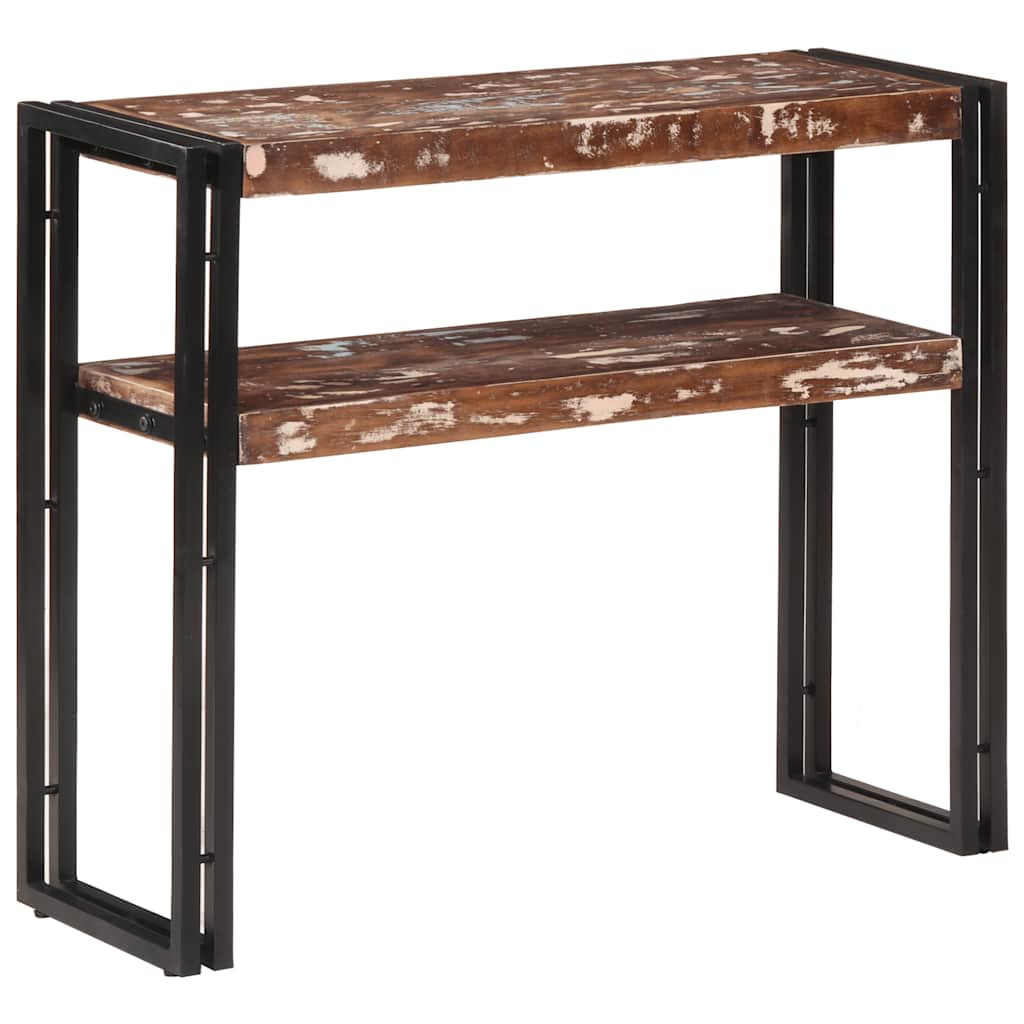 Konsolentisch 90x30x75 cm Altholz Massiv