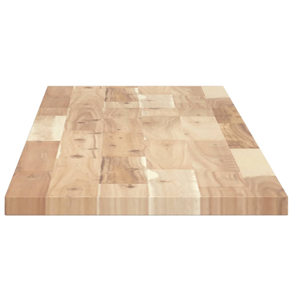 Tischplatte 40x20x2 cm Rechteckig Massivholz Akazie