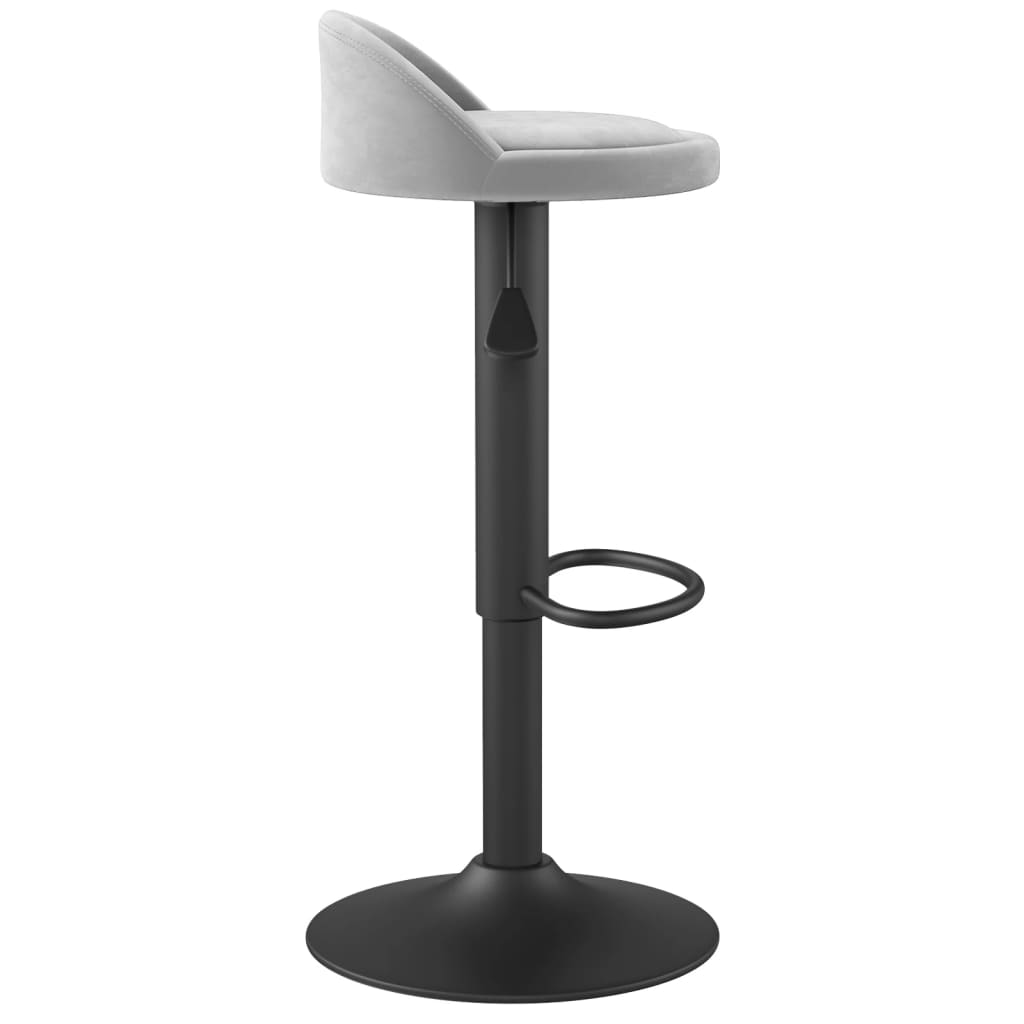 Barhocker Dunkelgrün Samt