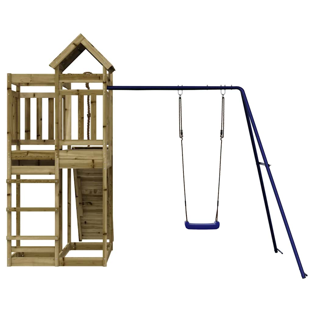 Spielturm Massivholz Kiefer