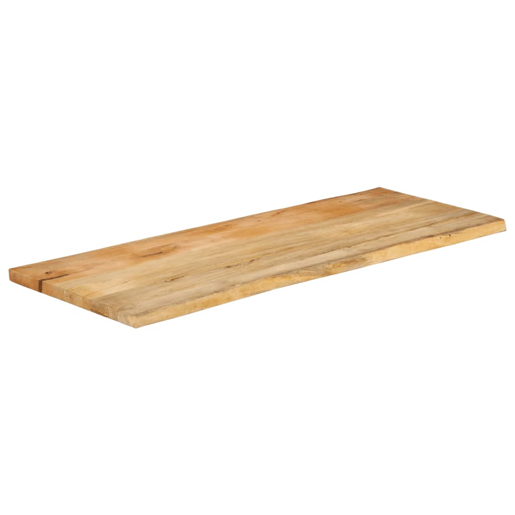 Tischplatte 40x40x2,5 cm Rechteckig Massivholz Akazie Baumkante