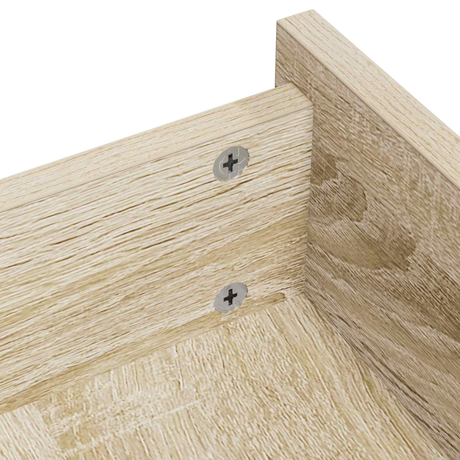 Zapfenschloss-Muttern 2 pcs Silber 12 x 10 mm Metall