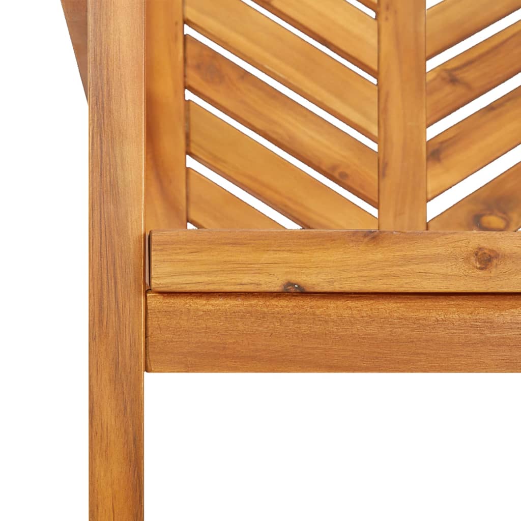 Esszimmerstuhl 6 pcs Natur Massivholz Akazie