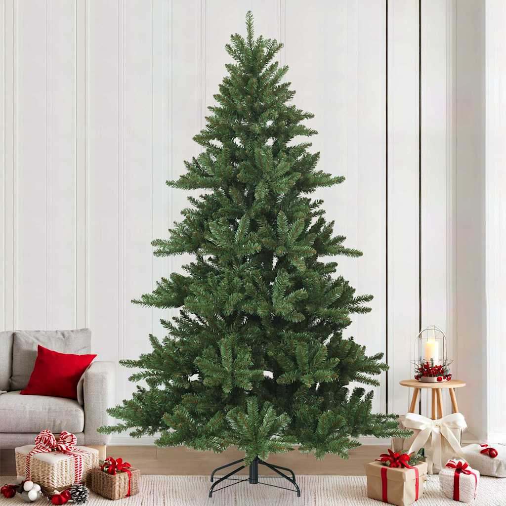 Künstlicher klappbarer Weihnachtsbaum Grün 150 cm PVC, Stahl