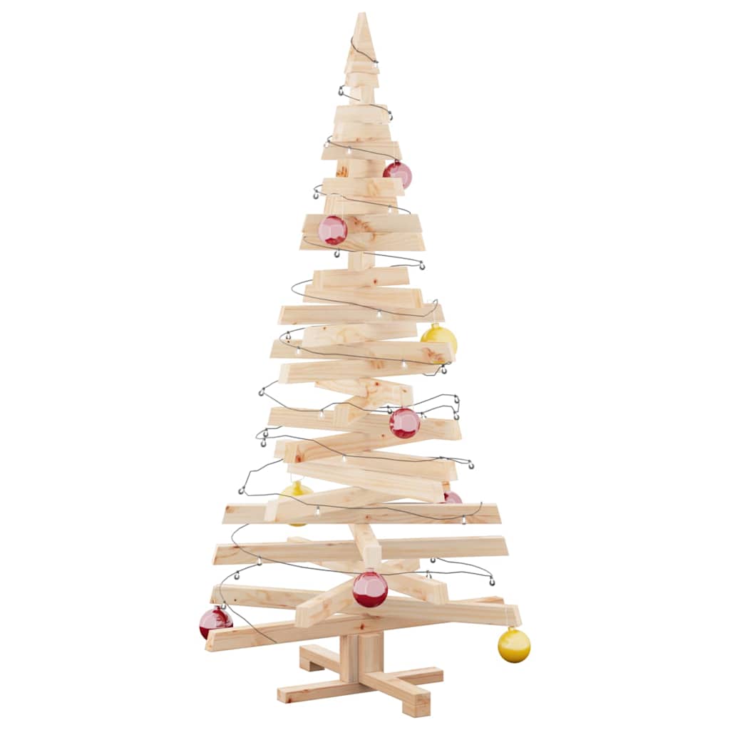 Weihnachtsbäume mit Ständer Natur 60 cm Massivholz Kiefer