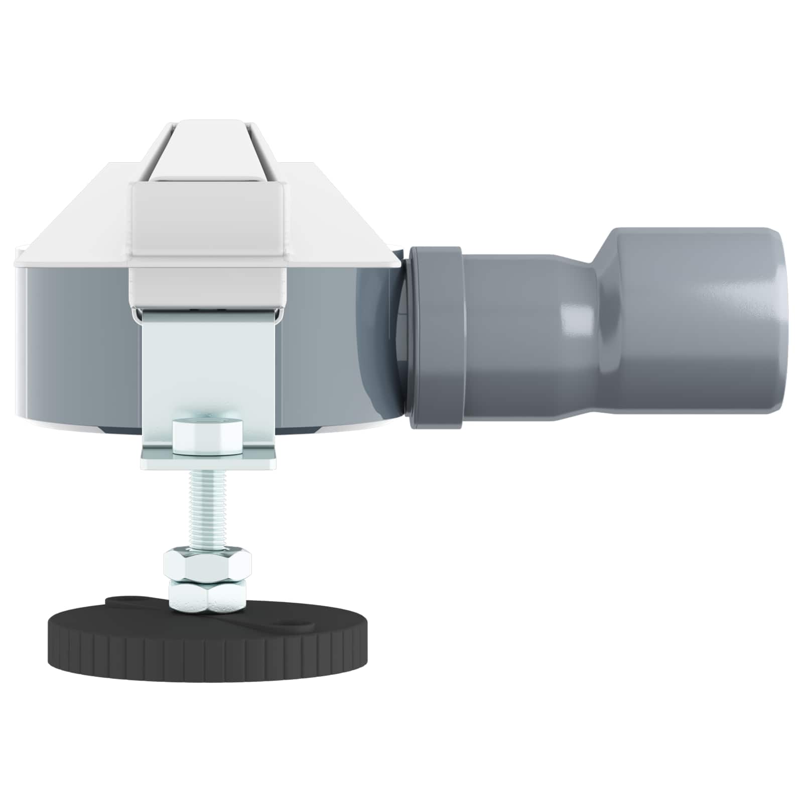 360° Duschablauf mit slim Modell Silber 50 cm Edelstahl 304