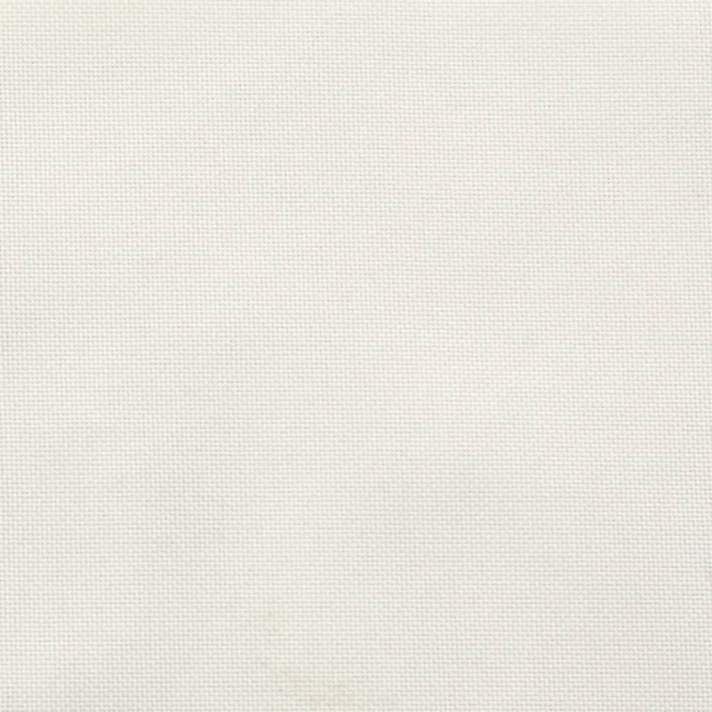 Hochlehner-Auflagen 2 Stk. Melange Anthrazit 120x50x7cm Stoff