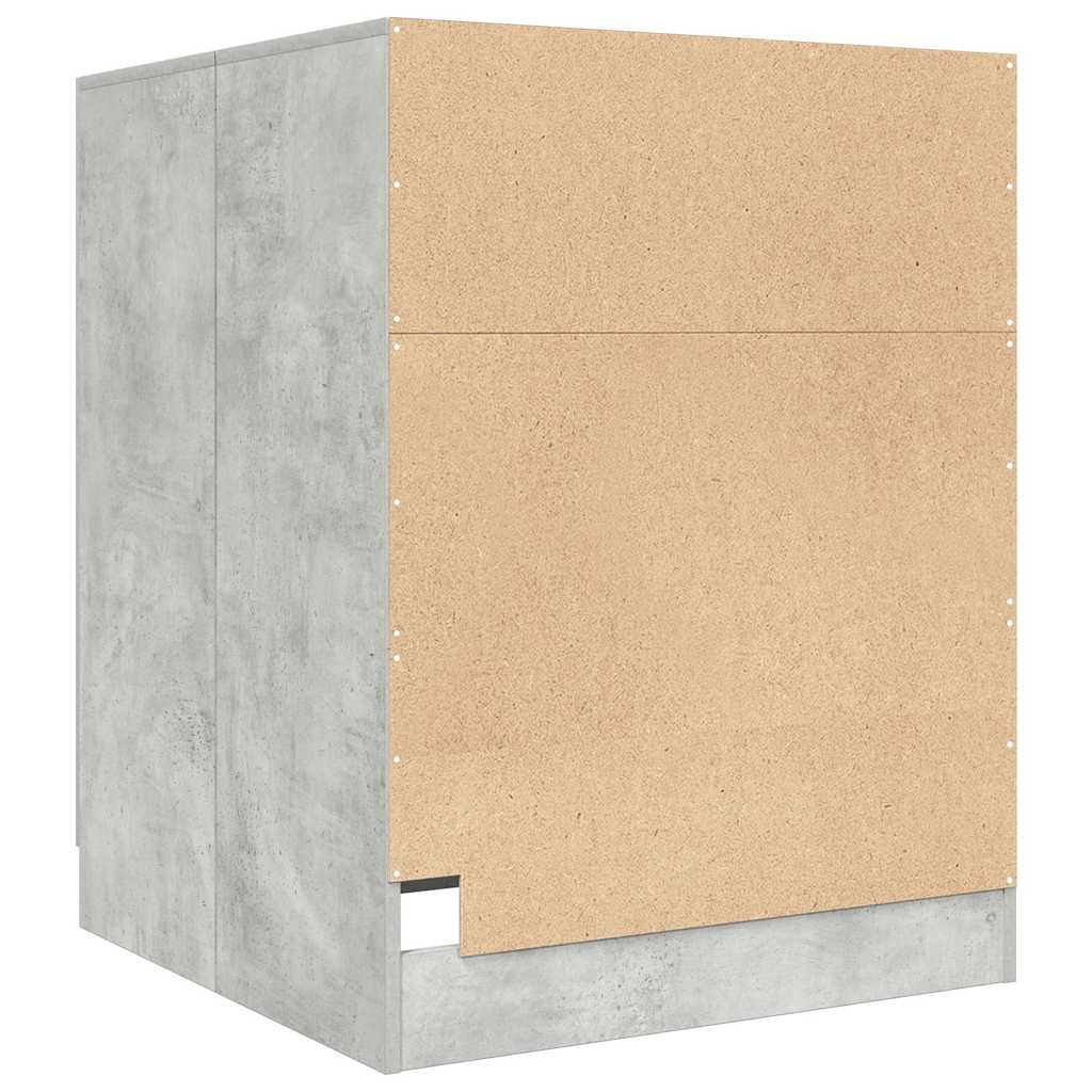 Waschmaschinenschrank Weiß 71x71,5x91,5 cm
