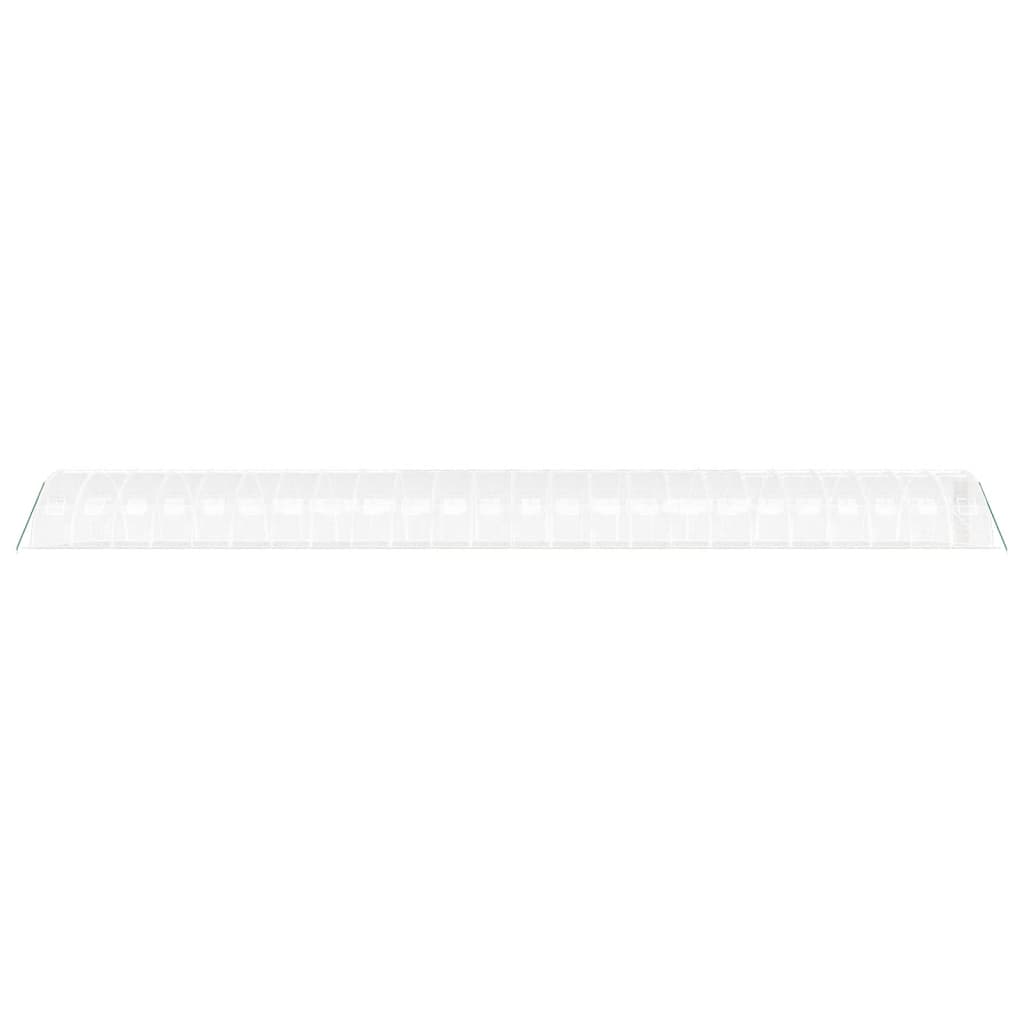 Gewächshaus mit Stahlrahmen Grün 8 m² 4x2x2 m