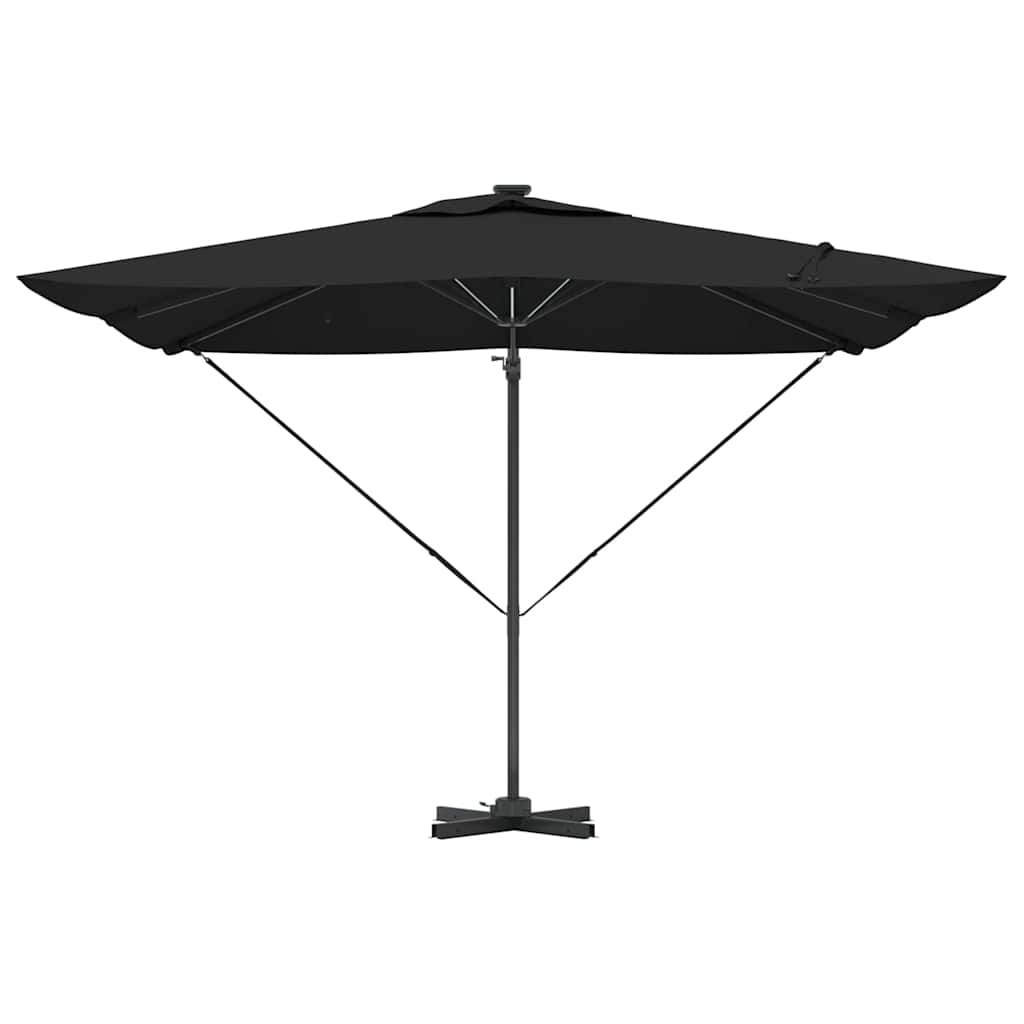 Sonnenschirm Sand 286 x 284 x 270 cm Aluminium und Polyester