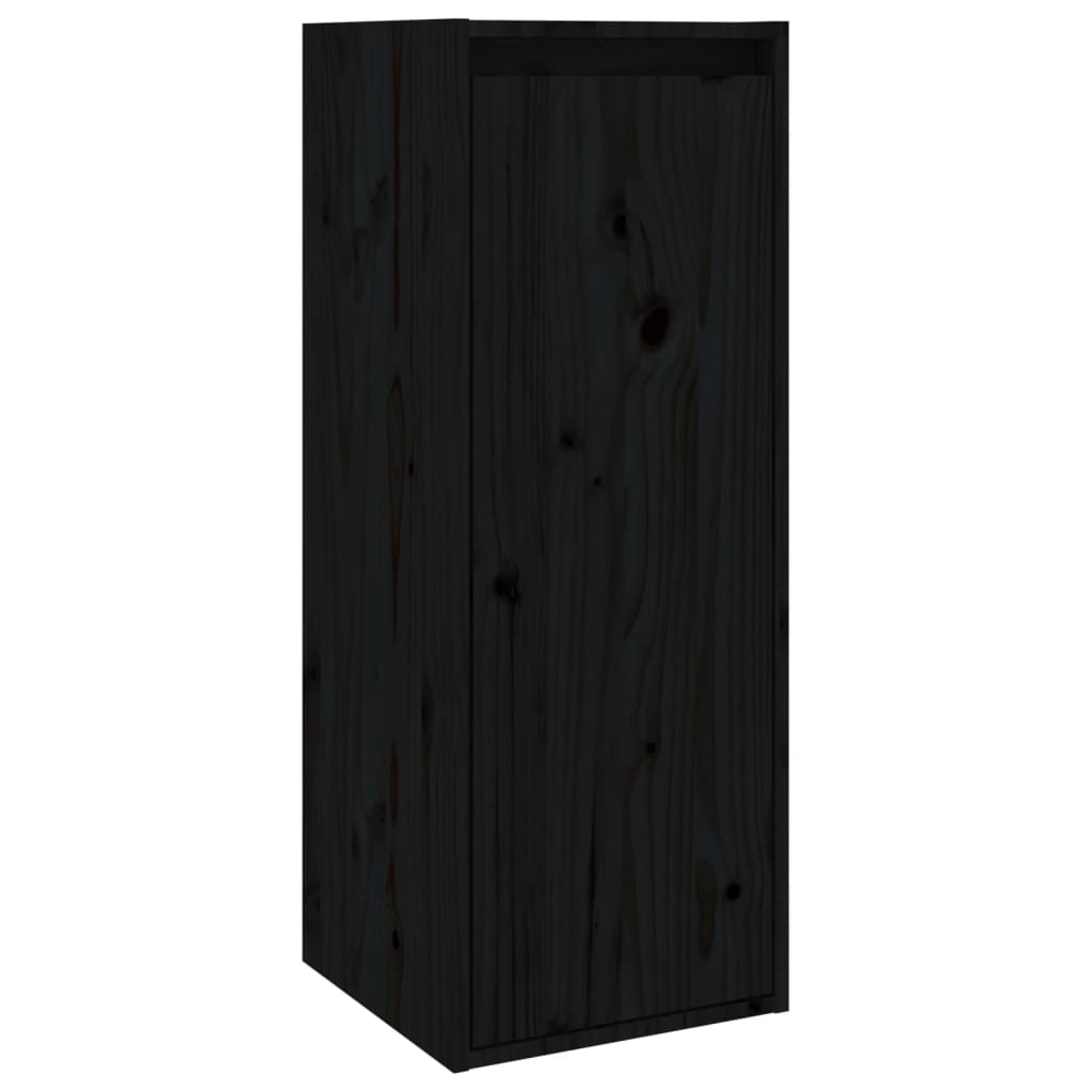Wandschrank 30x30x80 cm Massivholz Kiefer