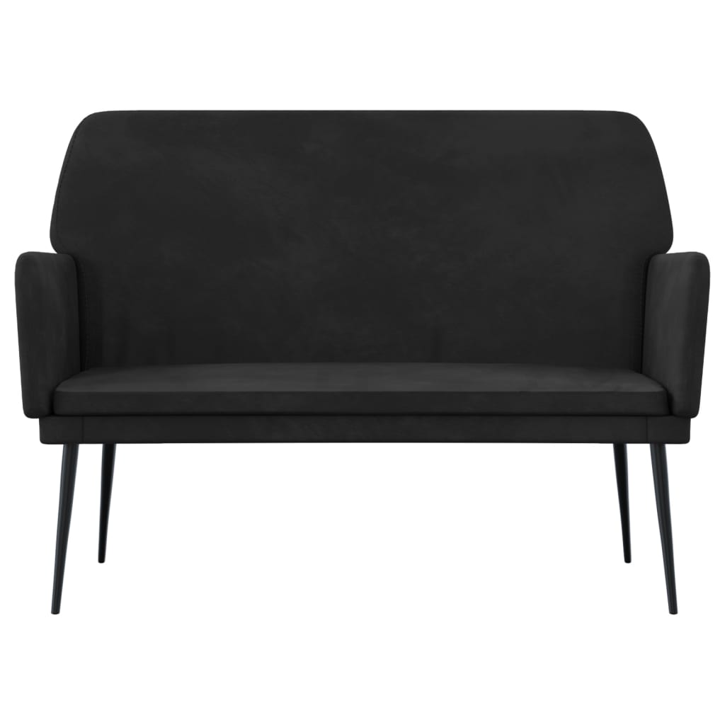 Sitzbank Dunkelgrün 108x79x79 cm Samt