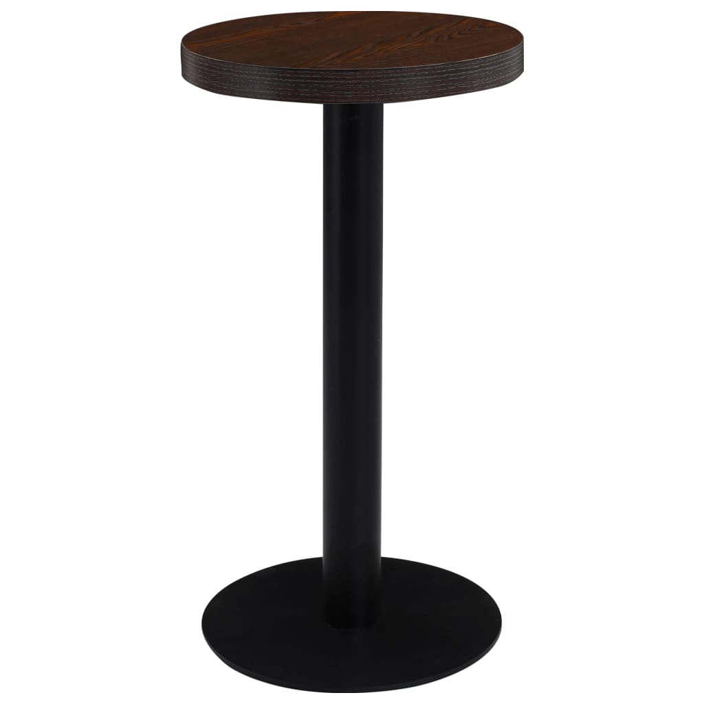 Bistrotisch Hellbraun 40 cm MDF