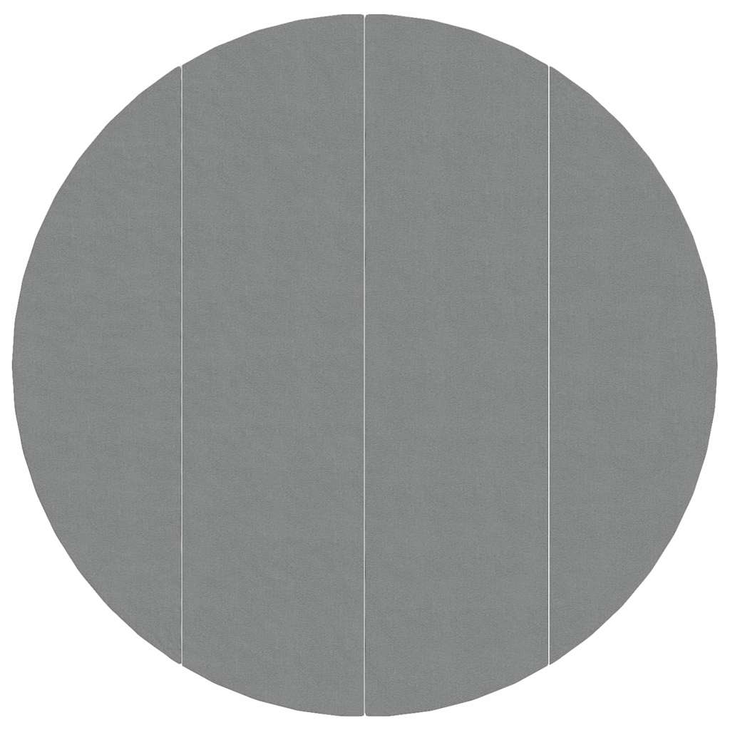 Bodenfolie für Pools Schwarz Ø 244 cm Vliesstoff