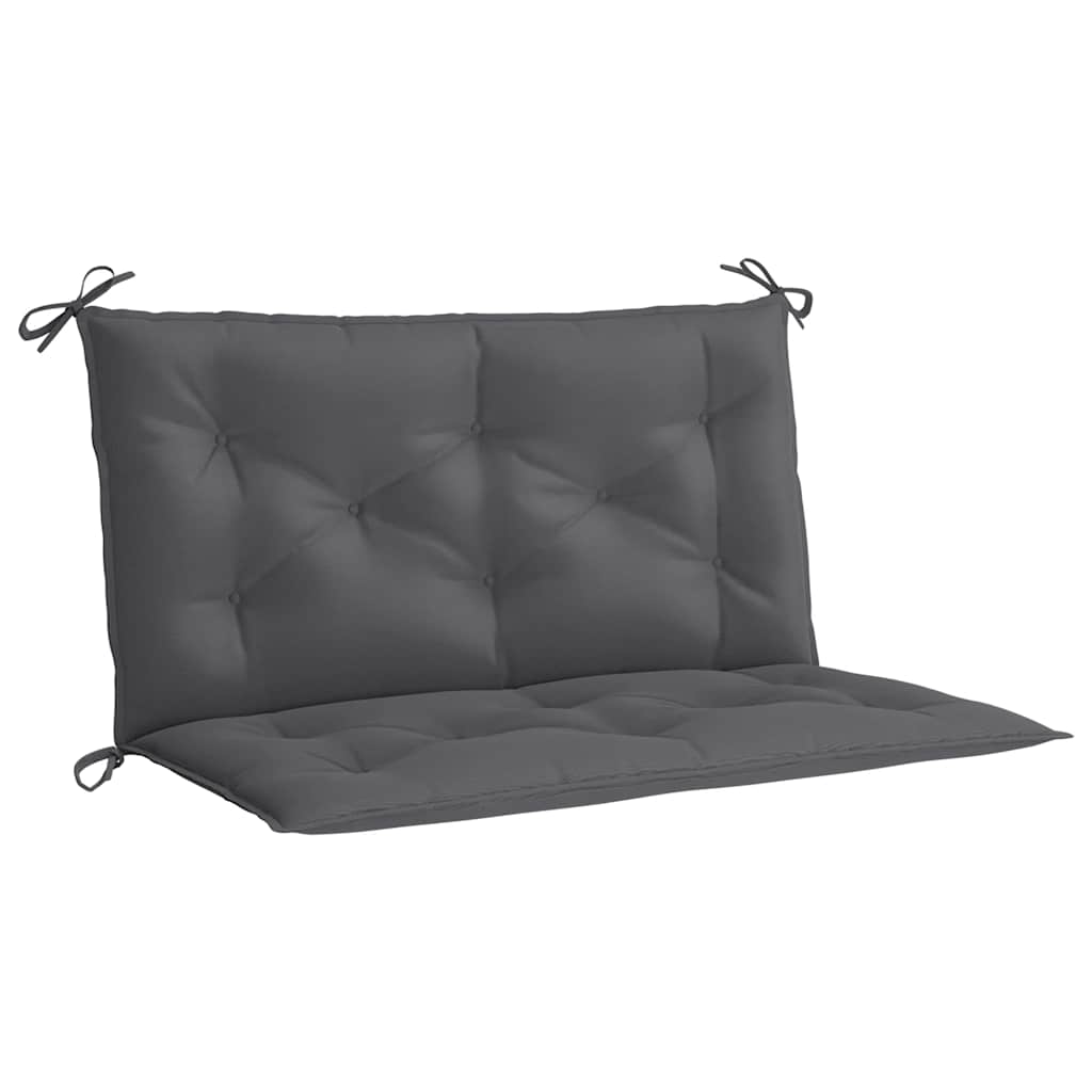 Gartenbank-Auflage Anthrazit 100x(50+50)x7 cm Oxford-Gewebe