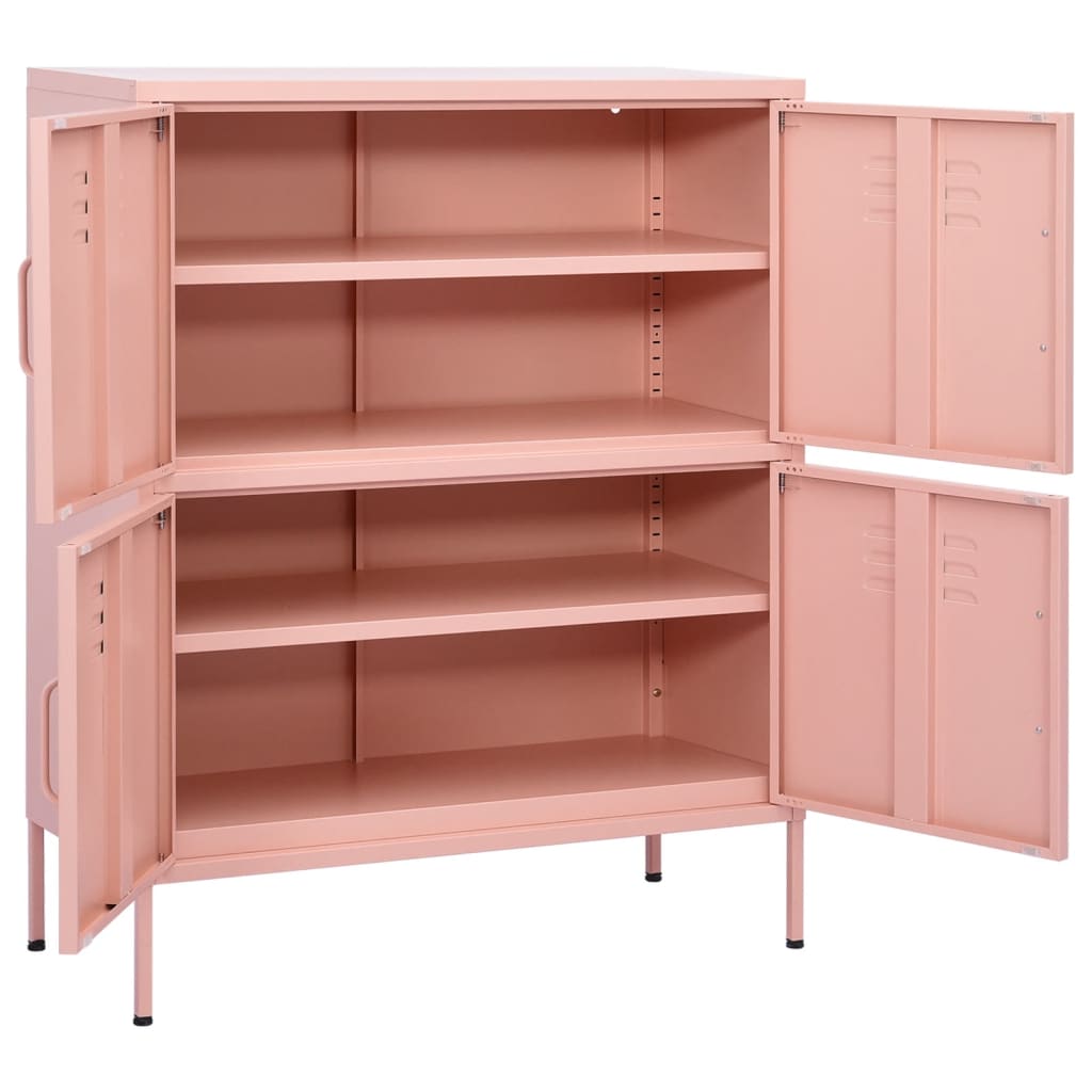 Lagerschrank Olivgrün 80x35x101,5 cm Stahl