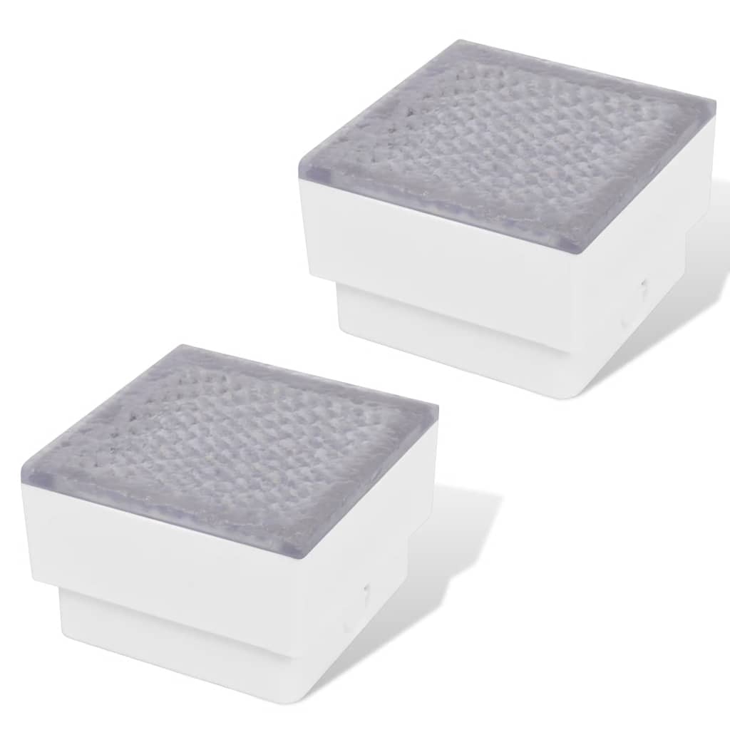LED Bodeneinbaustrahler Außen 6 Stk. 100x100x68 mm