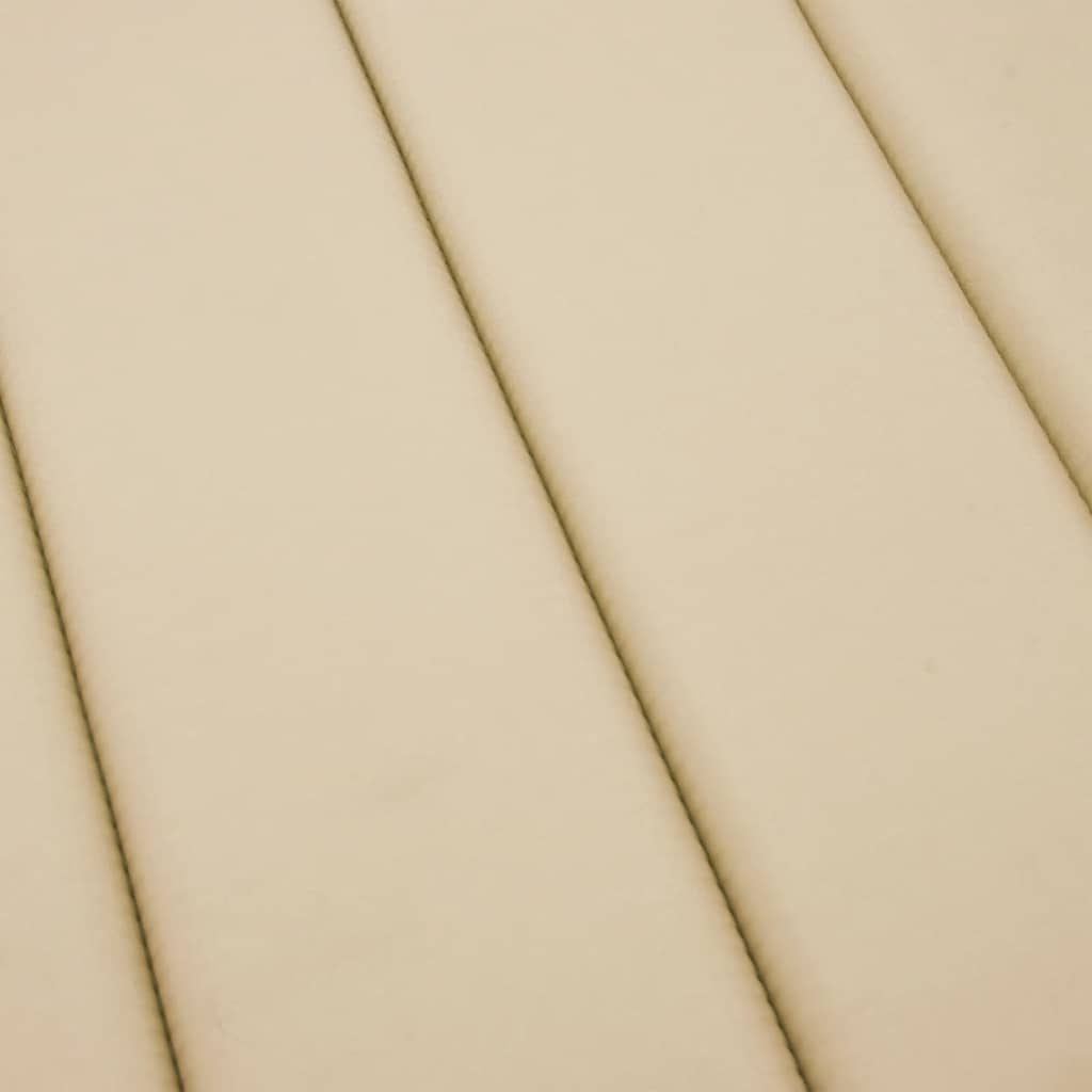 Sonnenliegen-Auflage Grau 180x60x4 cm Oxford-Gewebe