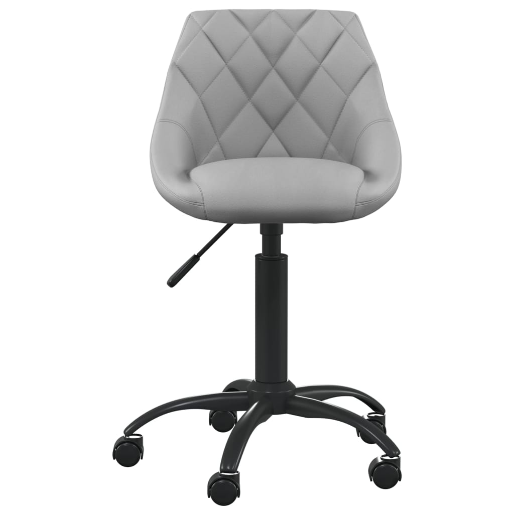 Bürostuhl Rosa Samt