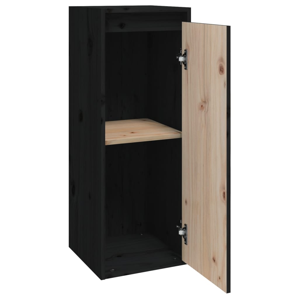 Wandschrank 30x30x80 cm Massivholz Kiefer
