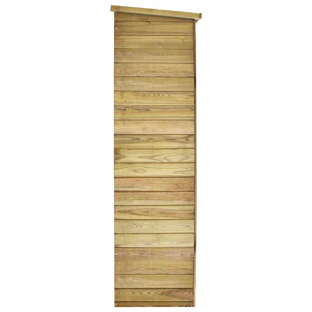 Garten-Geräteschuppen 123x50x171 cm Kiefernholz Imprägniert