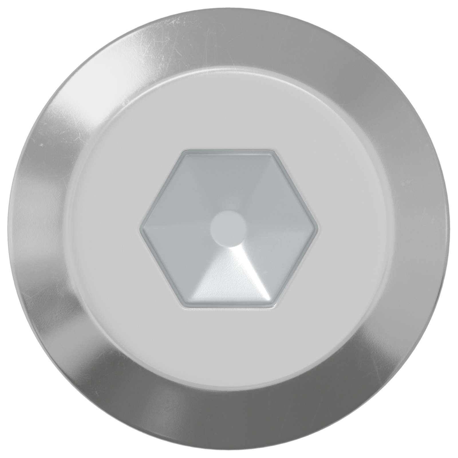 Schraube 2 pcs Silber M6 x 50 mm Stahl