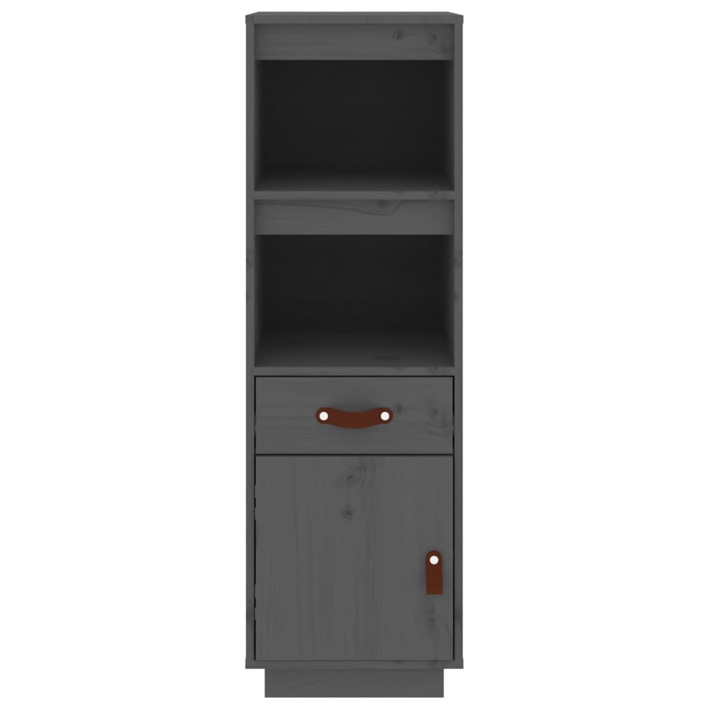 Highboard 34x40x108,5 cm Massivholz Kiefer