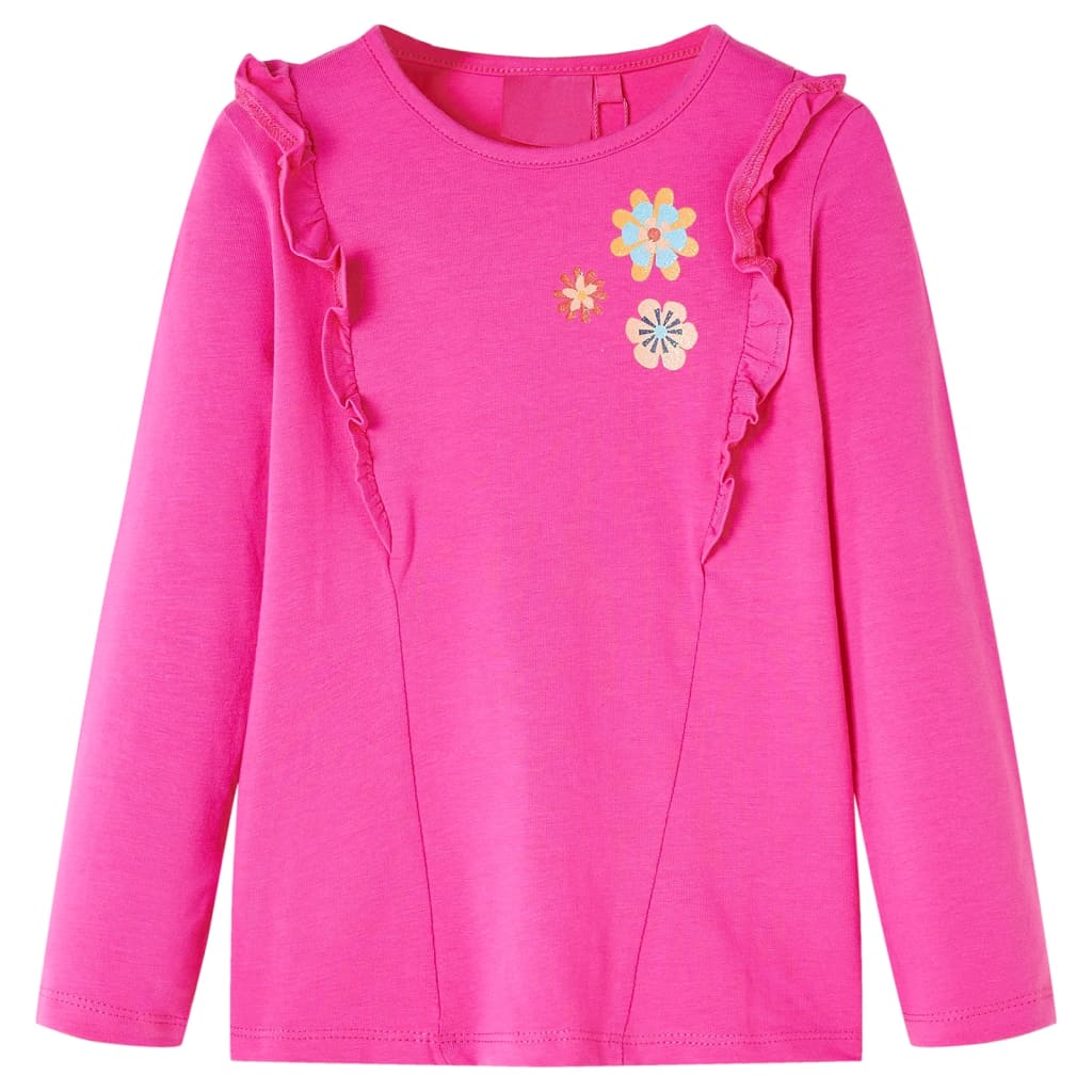 Kinder-Langarmshirt Dunkelocker 104