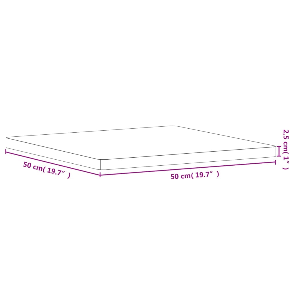 Tischplatte Ø30x1,5 cm Rund Massivholz Buche